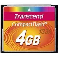 Transcend Standard 133x CF-kaart 4 GB - thumbnail