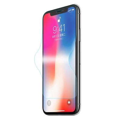 ENKAY Hat-Prins 0.1mm 3D Full Screen Protector explosieveilige Hydrogel Film voor iPhone XR TPU + TPE + PET materiaal