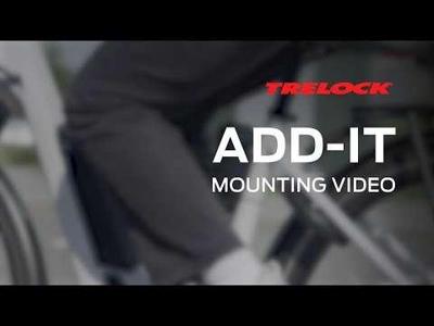 Trelock Universele adapter add-it - zwart