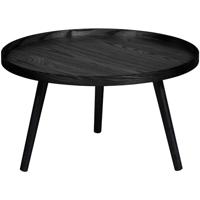 Woood Mesa bijzettafel Ø60 cm Zwart - thumbnail