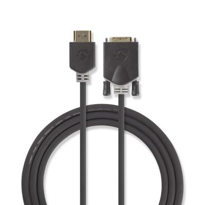 Nedis HDMI naar DVI-D 24+1 verloopkabel 2 m