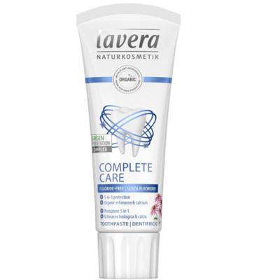Lavera Lavera Tandpasta Toothpaste/complete Fluoride Free En-it (75ml)