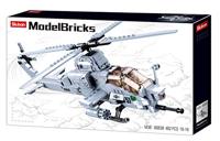 Sluban Modelbricks aanvalshelikopter (m38-b0838) - thumbnail
