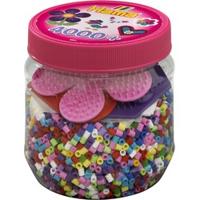 Hama strijkkralenset in pot, 4000st. - thumbnail