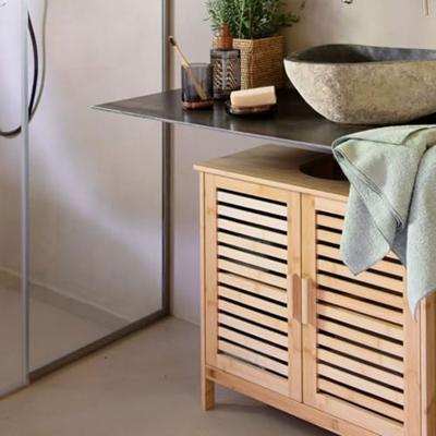 Badmeubel Andrea House ba73151 Bamboe 60 x 30 x 62 cm Badmeubel Andrea House ba73151 Bamboe 60 x 30 x 62 cm