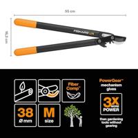Fiskars PowerGear II takkenschaar bypass L57cm L74 - 1000582 - 1000582 - thumbnail