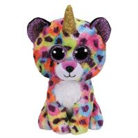 TY beanie boo's luipaard-eenhoorn knuffel giselle 15 cm - thumbnail