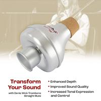 Denis Wick 5507 Extending Tube Mute demper voor trombone - thumbnail