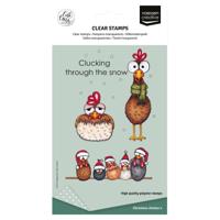 Vaessen Creative • clear stamps kerstkippen 1 12st. - thumbnail