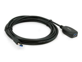 Equip 133346 USB-kabel 5 m USB 3.2 Gen 1 (3.1 Gen 1) USB A Zwart Equip 133346 USB-kabel 5 m USB 3.2 Gen 1 (3.1 Gen 1) USB A Zwart