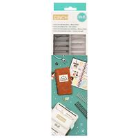 We R Makers • cinch wires 1" 4pcs black & white - thumbnail