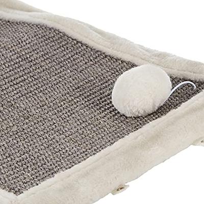 Krabpaal voor Katten Trixie Grijs Lichtgrijs Polyester Sisal EVA 55 × 35 cm - thumbnail