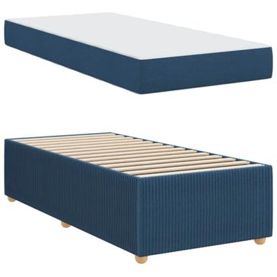 Bedframe Anders Blauw 90 x 190 cm Stof