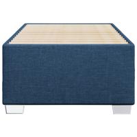 Bedframe zonder matras 90x200 cm stof blauw - thumbnail
