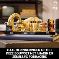 LEGO star wars 75380 mos espa podrace diorama - thumbnail