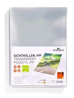 Durable Zichttassen STANDARD rPP DIN A4 Kringloop kunststof, Kunststof 0.10 mm Transparant 247819 100 stuk(s) - thumbnail
