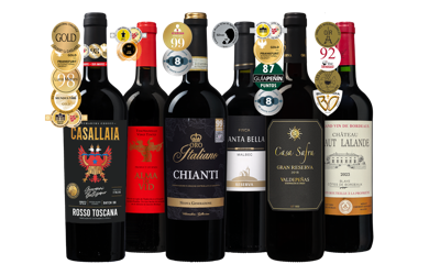 Medailleknallers Rood Wijnpakket