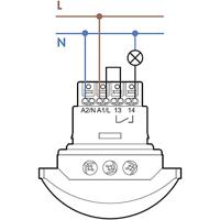 Finder Bewegingsmelder 18.41.8.230.0300 250 V/AC 110 - 230 V/AC 1x NO 1 stuk(s) - thumbnail