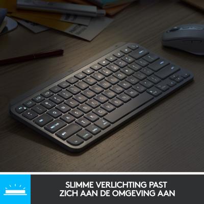 Logitech MX Keys Mini Mac toetsenbord Draadloos Wit Azerty Frans Logitech MX Keys Mini Mac toetsenbord Draadloos Wit Azerty Frans