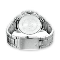 CASIO EDIFICE Roestvrijstalen Horloge - Grijs - Quartz - Mineraalglas - Analoog - thumbnail