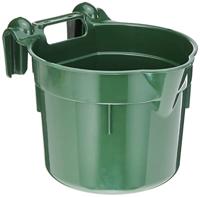 Voerbak kunststof hangon groen 8l - thumbnail