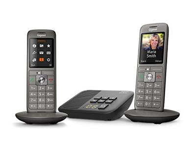 GIGASET vaste telefoon CL 660 A Duo antraciet GIGASET vaste telefoon CL 660 A Duo antraciet