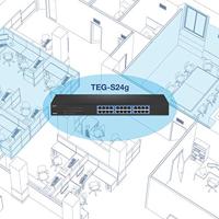 TRENDnet TEG-S24g 24-Port Gigabit GREENnet Switch - thumbnail