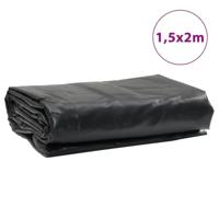 VidaXL Dekzeil 650 g/m² 1,5x2 m antracietkleurig - thumbnail