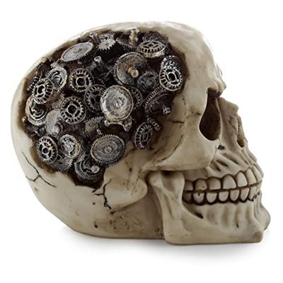 Steam Punk Stijl Schedel met Tandwielen Woonaccessoire