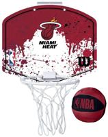 Wilson Team Mini Hoop Nba Heat Set Met Bal En Mini Basketbalbord Veelkleurig - thumbnail