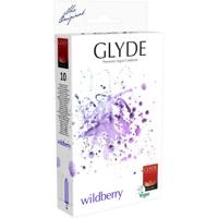 Glyde Premium Vegan Condooms Wildberry 10 stuks - thumbnail