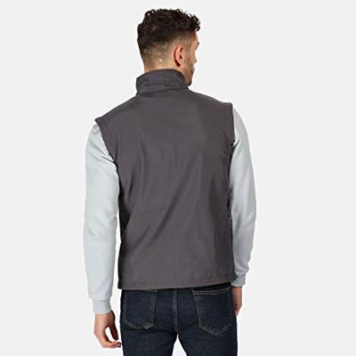 Ragetta RG844 Ablaze Printable Bodywarmer - Seal Grey/Black - M