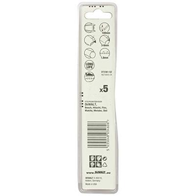 DeWalt Accessoires Reciprozaagblad BiM 152x1,8mm ferro- en non-ferro metaal 3-8mm - DT2361-QZ