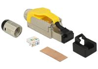 Delock 86287 RJ45 Stekker veldmontage Cat.6A metaal - thumbnail