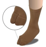 Ihle Hallux Valgus Sokken - 39/42 - Bruin - thumbnail