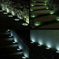 Maclean IP44 tuinschijnwerper op zonne-energie, 12 LED SMD, 4000K, Ni-MH 600 mAh, 0,7W, MCE318 - thumbnail