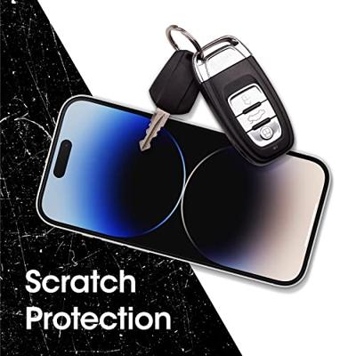 OtterBox Trusted Glass-screenprotector voor iPhone 14 Pro, gehard glas, x2 krasbescherming, bescherming tegen vallen en splinters