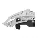 Sunrace Voorderailleur ms20 3x10 dual pull zilver - thumbnail