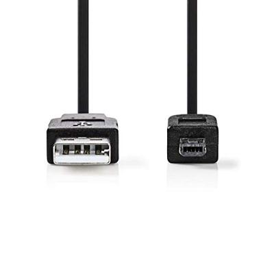 Nedis Kabel USB 2.0 naar stekker - Hir Ose Mini 4-polige stekker