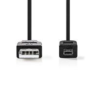 Nedis Kabel USB 2.0 naar stekker - Hir Ose Mini 4-polige stekker - thumbnail