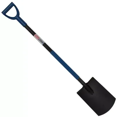 Spade 20 cm ergonomisch met metalen steel 90 cm