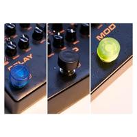 NUX NST-1 Pedal Topper set van 5 dopjes voor schakelaars effectpedaal - thumbnail