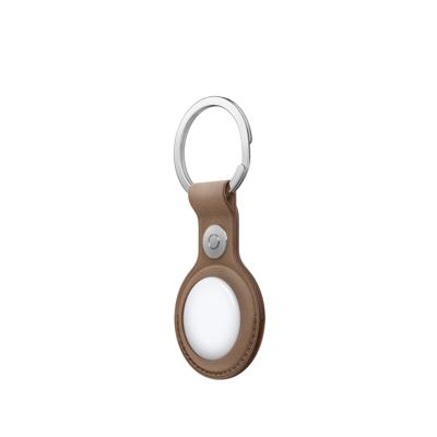 Apple FineWoven AirTag‑sleutelhanger - Taupe ​​​​​​​