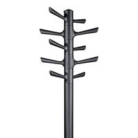 Kapstok Bob Zwart Staand - thumbnail