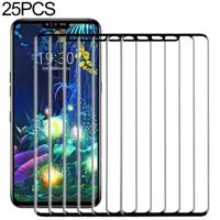 25 stuks 9H 3D Full Screen gehard glas film voor LG V50 ThinQ 5G - thumbnail