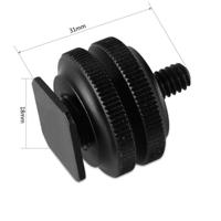 SmallRig 1631 Cold Shoe Adapter with 3/8" to 1/4" Thread 2pcs - thumbnail