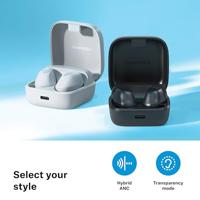 Sennheiser ACCENTUM True Wireless-oordopjes - Kristalhelder geluid met hybride ANC, ergonomisch ontwerp, accuduur van 28 uur, aanraakbediening en dubbele microfoon - Zwart - thumbnail