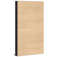 Cd-kast met plank Zwart eiken 101 x 23 x 177.5 cm Bewerkt hout - thumbnail