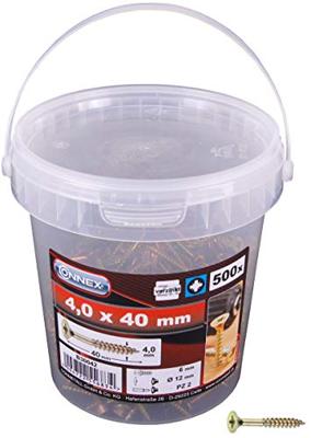 Connex Pz-Schroef 4.0X40 Vz Emmer 500St - B30042
