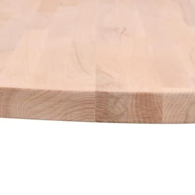 Tafelblad rond 70x1,5 cm massief beukenhout